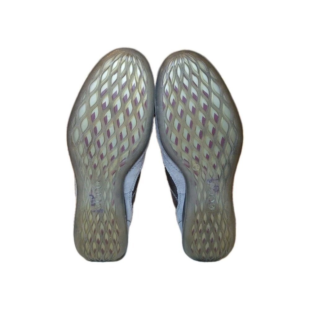 ecco Life Sneaker Buffed Silver/Titanium Life Tie Shoe Women's EU 36 US 6 - Picture 6 of 16